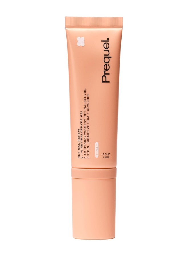 Prequel Skin Retinal Renew – 0.1% Retinaldehyde Gel with Ectoin, Cica & Jojoba Oil – Smooths Texture, Firms & Evens Tone – Supports Skin Barrier – Dermatologist Developed – Low-Irritation Retinoid - Image 1